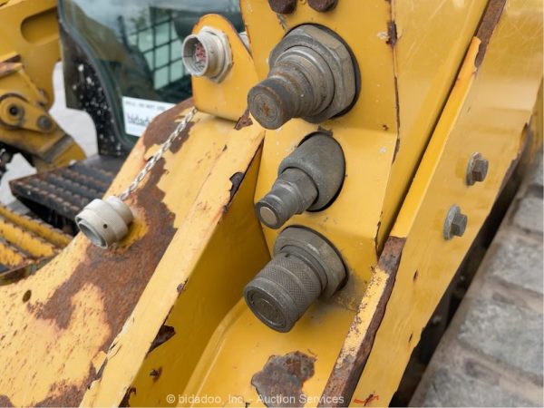 2017 Caterpillar 289D Skid Steer Crawler Track Loader Cab Aux Hyd - Image 21