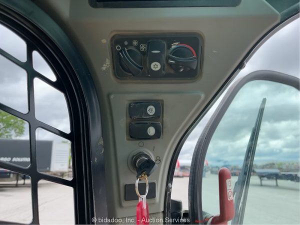2017 Caterpillar 289D Skid Steer Crawler Track Loader Cab Aux Hyd - Image 16