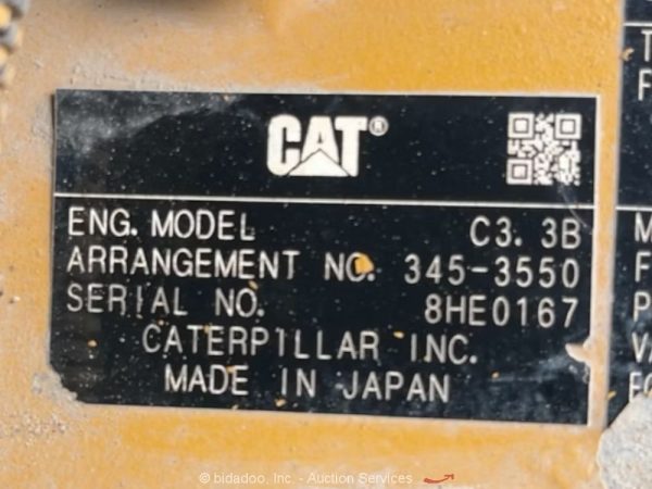 2017 Caterpillar 289D Skid Steer Crawler Track Loader Cab Aux Hyd - Image 13