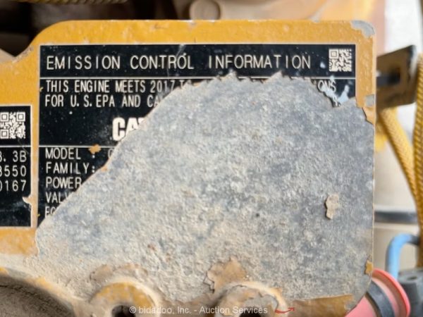 2017 Caterpillar 289D Skid Steer Crawler Track Loader Cab Aux Hyd - Image 12