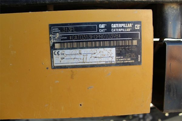 2018 Caterpillar 313FL Excavator 3795 hours - Image 10