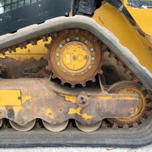 2017 Caterpillar 289D Skid Steer Crawler Track Loader Cab Aux Hyd - Image 9