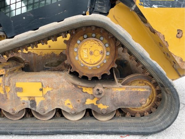 2017 Caterpillar 289D Skid Steer Crawler Track Loader Cab Aux Hyd - Image 9