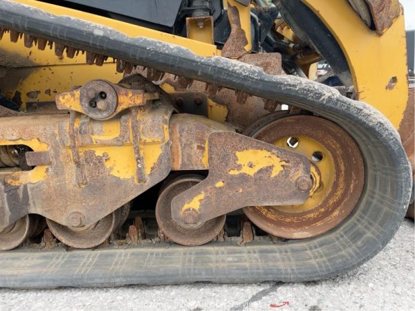 2017 Caterpillar 289D Skid Steer Crawler Track Loader Cab Aux Hyd - Image 6