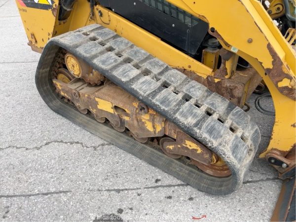 2017 Caterpillar 289D Skid Steer Crawler Track Loader Cab Aux Hyd - Image 4