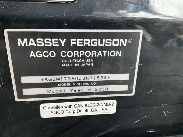 2018 Massey Ferguson 1735M Tractor  315 hours - Image 46