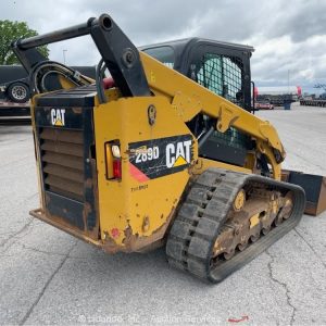 2017 Caterpillar 289D Skid Steer Crawler Track Loader Cab Aux Hyd - Image 29