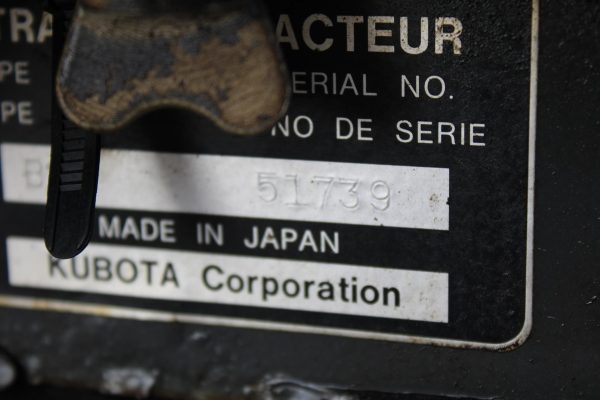 2009 Kubota B26 Tractor 1779 hours - Image 2