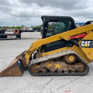 2017 Caterpillar 289D Skid Steer Crawler Track Loader Cab Aux Hyd - Image 28