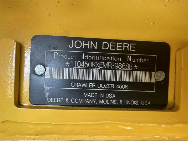 2021 John Deere 450K LT Dozer 483 hours - Image 65