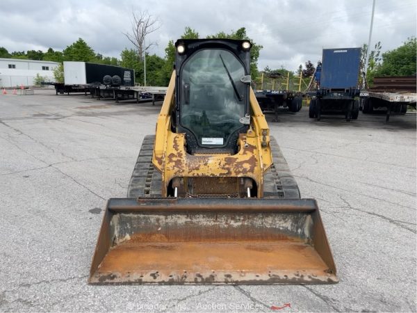 2017 Caterpillar 289D Skid Steer Crawler Track Loader Cab Aux Hyd - Image 26