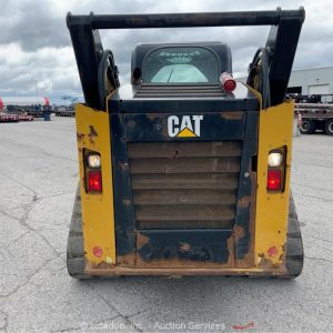 2017 Caterpillar 289D Skid Steer Crawler Track Loader Cab Aux Hyd - Image 25